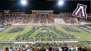 Eagle Fly Over and The Biggest Band in the Land Allen Eagle Escadrille Traditional Show 2018 [upl. by Eitsim6]