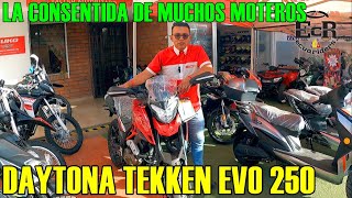 DAYTONA TEKKEN EVO 250 2024  REVIEW  FICHA TÉCNICA  VELOCIDAD MÁXIMA  PRECIO [upl. by Atilrac]