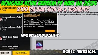 KODE REDEEM FREE FIRE TERBARU 12 APRIL 2024 HARI INI [upl. by Arsuy453]