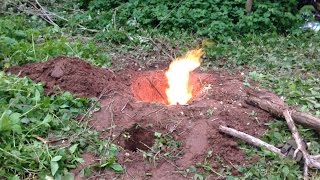 sassurvival handbook traditional dakota fire pit [upl. by Mikkanen]