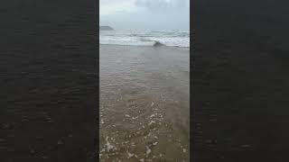 Soothing sea on Polzeath Beach near Wadebridge Cornwall polzeath cornwall cornwalluk beachlife [upl. by Aseral]