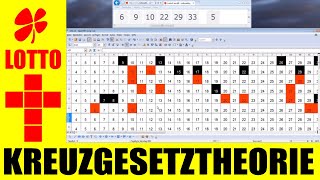 Lotto 6 aus 49  Kreuzgesetz Theorie  Teil 1 [upl. by Ateloj]