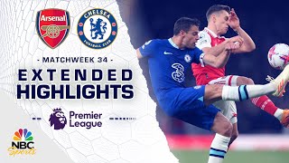 Arsenal v Chelsea  PREMIER LEAGUE HIGHLIGHTS  522023  NBC Sports [upl. by Margaux479]