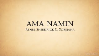 Ama Namin Instrumental  Renel Shiedrick Sobejana [upl. by Corliss736]