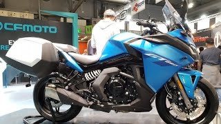 CFMOTO 650GT at EICMA 2018 Milan Walkaround [upl. by Swords]