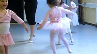 PrePrimary ballet lesson Part3 [upl. by Aicercul]