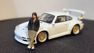 Tarmac Works x Schuco 164 Porsche 911 GT2 White [upl. by Monia337]