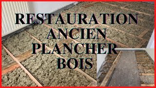 Comment remettre à niveau un plancher bois avec plaques osb [upl. by Aneerahs740]