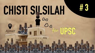 Muinuddin Chisti amp Qutubuddin Bakhtiyar Kaki  Chisti Silsilah  Sufi Movement for UPSC [upl. by Jemimah]