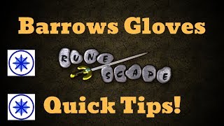 OSRS  Barrows Gloves Tips [upl. by Sukram901]