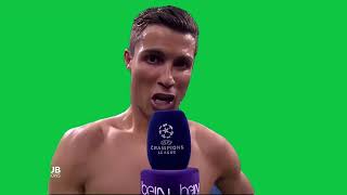 SIUUU Cristiano Ronaldo meme green screen 4K [upl. by Nevar42]