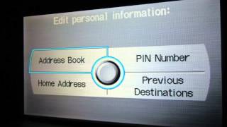 How to remove and delete all personal info on Acura and Honda Navigation System [upl. by Kcirret]