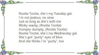 Hank Williams  Rootie Tootie Lyrics [upl. by Ambrogio953]