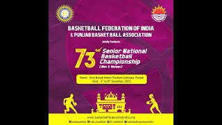 73rd Senior National Basketball ChampionShip  Day 2 Indoor Court [upl. by Hsilgne]