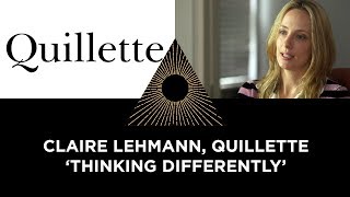 Claire Lehmann amp Quillette Thinking Differently [upl. by Acinna]