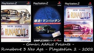 Runabout 3 Neo Age  Opening  Playstation 2 [upl. by Einaffyt683]