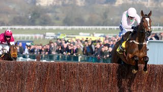 Sensational  VAUTOUR sparkles in the JLT Novices Chase [upl. by Onileba]