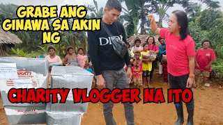 ALINDOG COMIC CHARITY VLOGGER BIGLANG NAGALIT DAHIL SA PACKAGE [upl. by Lorne]