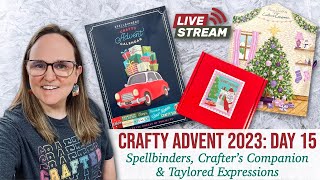 DAY 15 🔴 Crafty Advent 2023 craftyadvent2023 Craft Advent Calendars Vlogmas [upl. by Barcroft865]