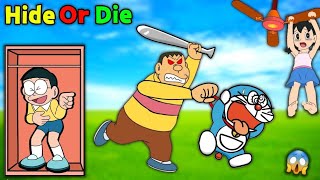 Hide Or Die 😱  Funny Game 😂 [upl. by Annaigroeg]