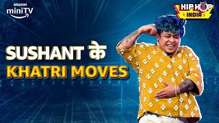 Sushant Khatris Fiery Dance Moves🔥 Hip Hop India  Remo Dsouza Badshah Raftaar  Amazon miniTV [upl. by Puto]