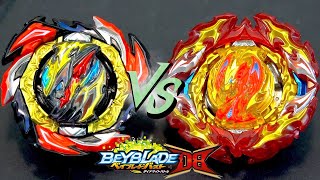 BELL VS PAIN  Dangerous Belial Al2 VS Prominence Phoenix TpMUn10  Beyblade Burst DBQuadDrive [upl. by Ailet180]