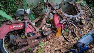 Traktory motorowery na opuszczonym gospodarstwie urbex [upl. by Senhauser381]