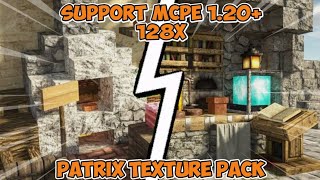 PATRIX TEXTURE PACK MCPE 120 128x128 ULTRA HD [upl. by Hirasuna]