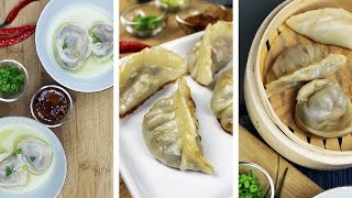 How to Cook Dumplings Boil Steam or PanFry  Cooking Tutorial by Marys Test Kitchen [upl. by Lauro501]