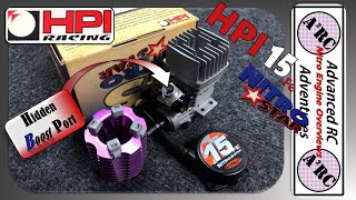 HPI Racing 15Fe  Hidden Boost Port Revealed  Shuwa Toki Nitro Engine Overview [upl. by Enyalahs]