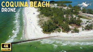 Coquina Beach  Aerial View [upl. by Eiznekcam]