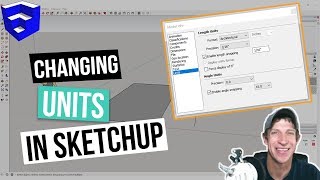 How to Change the Units of Measure in SketchUp Feet to Inches Setting Precision and More [upl. by Hippel583]