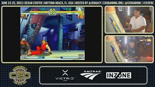 CEO 2023 SF3 3rD Strike Top 8  THENOM7 vs BIGBADWOLFMN [upl. by Yenrab]