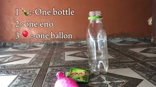 ENO vs balloon Experiment 😱 ballon eno experiment video [upl. by Oinotnaocram252]