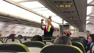 Tap Portugal  Safety instruction [upl. by Orelia]