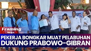 Deklarasi Dukungan Induk Koperasi Tenaga Kerja Bongkar Muat Pelabuhan Untuk PrabowoGibran [upl. by Tezile]