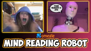 Mind Reading Robot on OMEGLE [upl. by Einaoj]