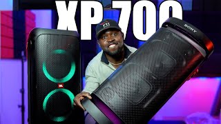 SONY SRS XP700 vs JBL PARTYBOX 310  First Impressions  Binaural Sound Sample  Sound Comparison [upl. by Alfreda622]