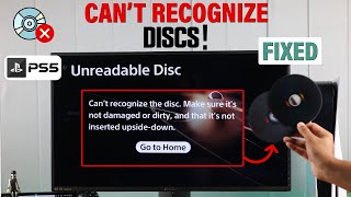 Unreadable Disc on PS5  How to Fix Cant Recognize the Disc [upl. by Esiahc]