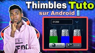 Modifier🛠 THIMBLES 1xgame 📲 sur Android  1xbet betwinner [upl. by Eirojam212]