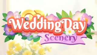 Wedding Day Scenery Tile Match Game Android Gameplay [upl. by Norby]