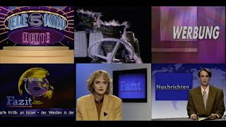 Tele5 Werbung amp quotFazitquot Nachrichten 09101990 [upl. by Nibas285]