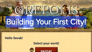 Grepolis Strategy How to Build Your First City [upl. by Hersch168]