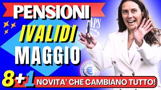 🔴 INVALIDI PARZIALI TOTALI NOVITÀ DA MAGGIO INCREMENTI TABELLE RIFORMA ACCERTAMENTO VERIFICA ORA [upl. by Fletcher]