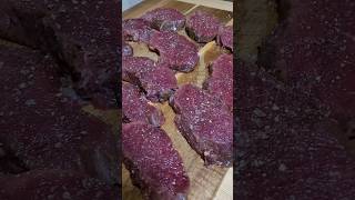 Venison Steaks from Backstrap  Quick and Easy Deer Steak Turtorial  How to Cook Venison Backstrap [upl. by Einner]