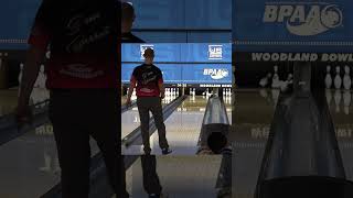 Dom Barrett Gets A Lucky Break  2024 Us Open bowling brunswickbowling [upl. by Ativla]