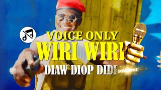 VOICE ONLY  Diaw Diop Didi  Wiri Wiri Clip Officiel [upl. by Ahsikahs505]