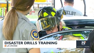 Gundersen Health System hosts rural disaster scenarios with local fire departments and students [upl. by Iman717]