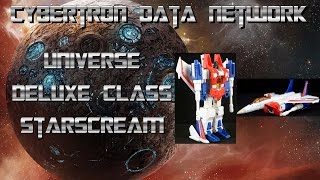 Transformers Universe Deluxe Class Starscream Review [upl. by Zaraf]