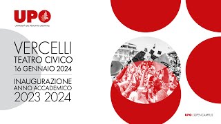 Cerimonia di Inaugurazione dellanno accademico 20232024 [upl. by Winnie372]